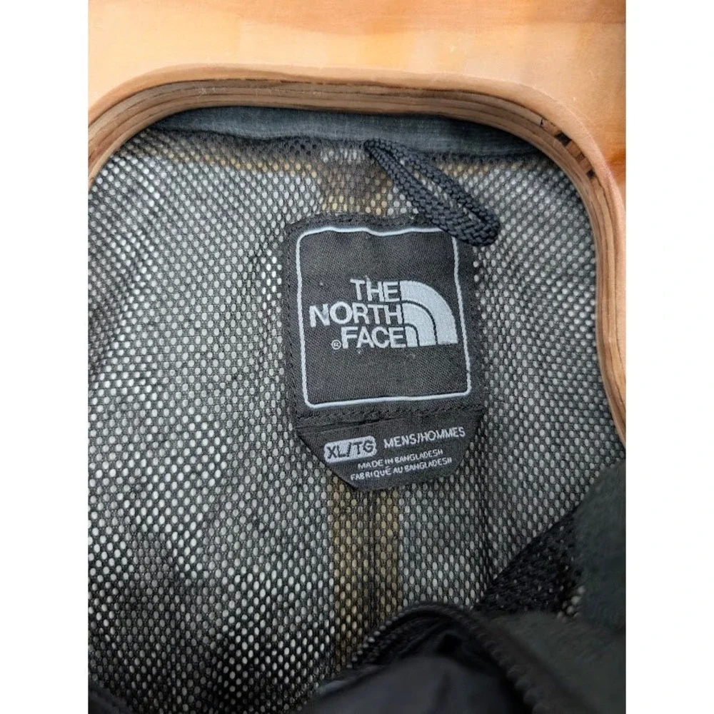 The North Face Hyvent Jacket Full zip Black Waterproof Windbreaker Jacket sz XL